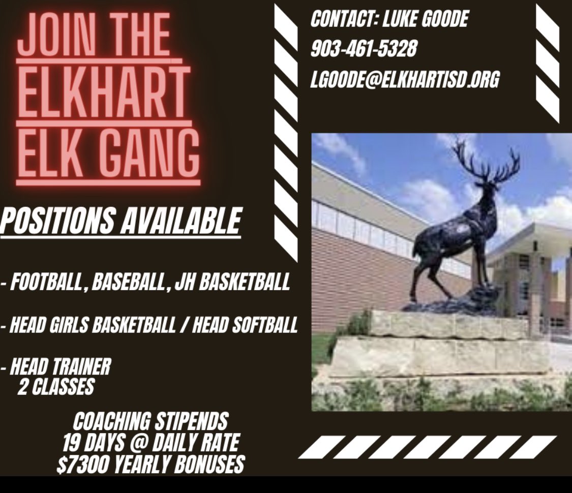 KodiHuff's tweet photo. Come join the team!!! https://t.co/e5Ga4lk1P8