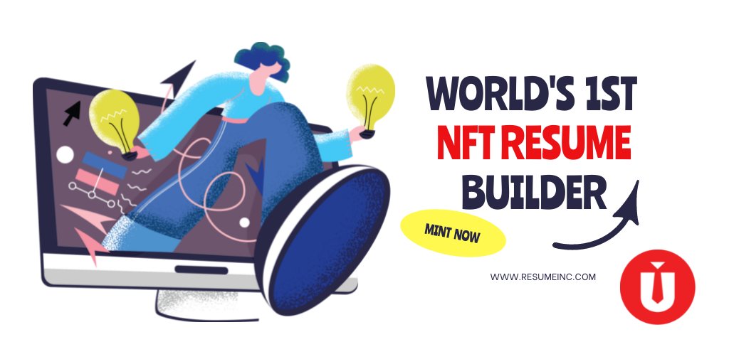 Improve your likelihood of getting hired by using our all-new NFT Resume Builder.
#fintech #allnew #NFTCommunity #nftart #CryptoMarket #BitcoinCrash #ApplePayLater #WarrenBuffett #blockchaintechnology #MintOfTheDay #market #opensea #legislatives2022 #cryptorevolution #hiring