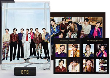 El contenido de la BTS MERCH BOX #8,, ESTOY GRITANDO