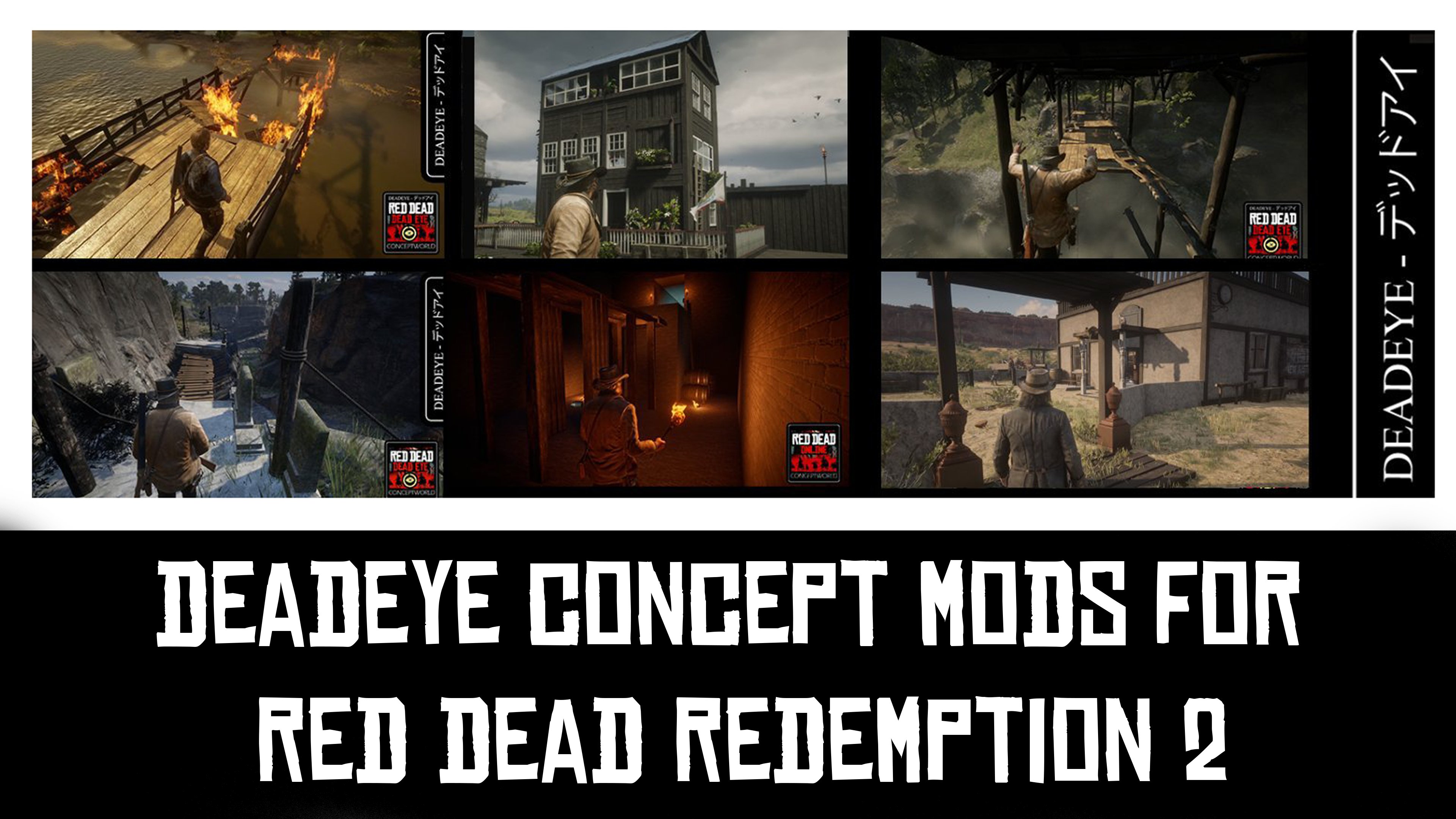 DEADEYE - デッドアイ on X: 𝗠𝗬 𝗥𝗗𝗥𝟮 𝗠𝗢𝗗𝗦 𝗔𝗡𝗗 𝗖𝗢𝗡𝗖𝗘𝗣𝗧𝗦 🐴 In  this thread you can see some of the mods and concepts I have created for  Red Dead Redemption 2. /Alligator
