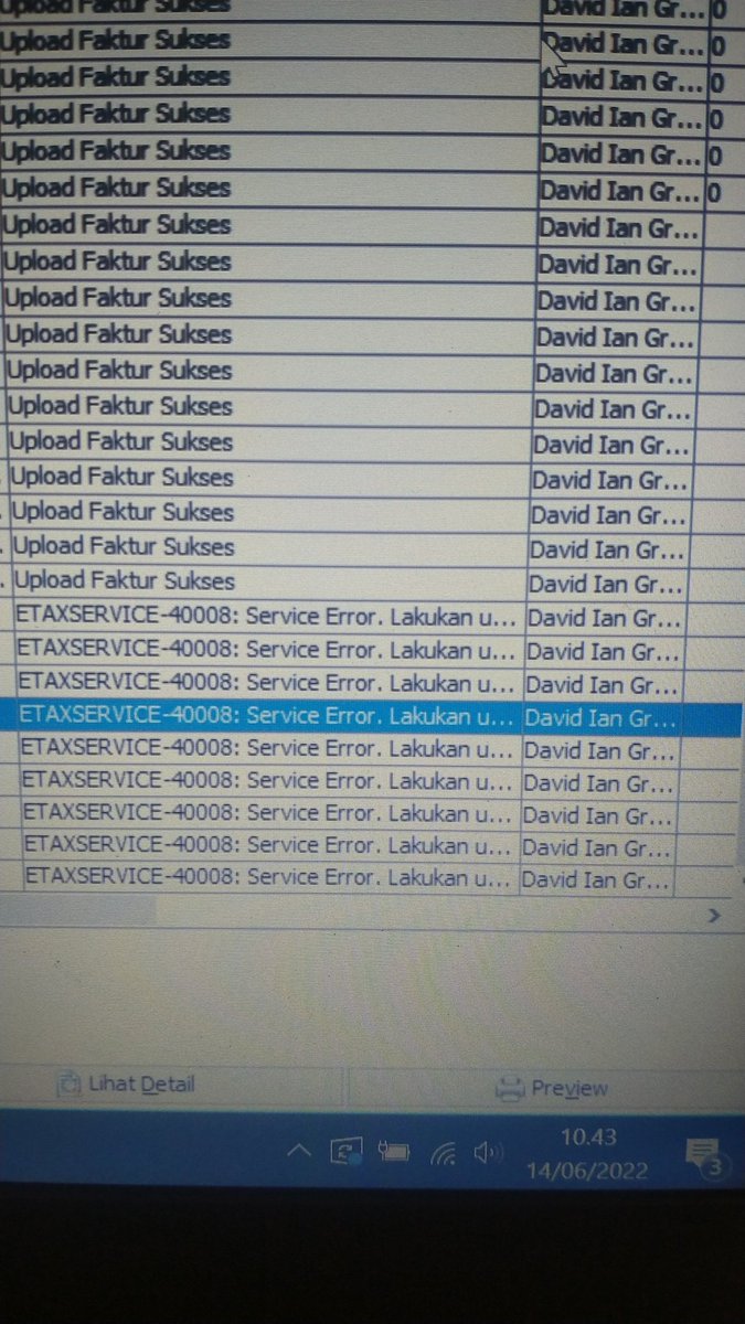 dans0694's tweet photo. @kring_pajak apakah server e faktur down ? https://t.co/20vHEAfPD4