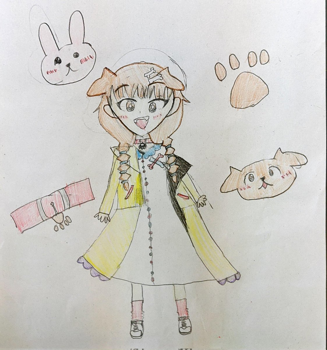 AhgeeSai's tweet photo. 私は日本に英語の先生です！生徒たちにコロネさんを紹介しました！ 私の5年生がこれを描きました！ 

I am an English teacher in Japan. I introduced them to Korone! They drew these pictures for me!

#できたてころね https://t.co/PsrXQnncA1