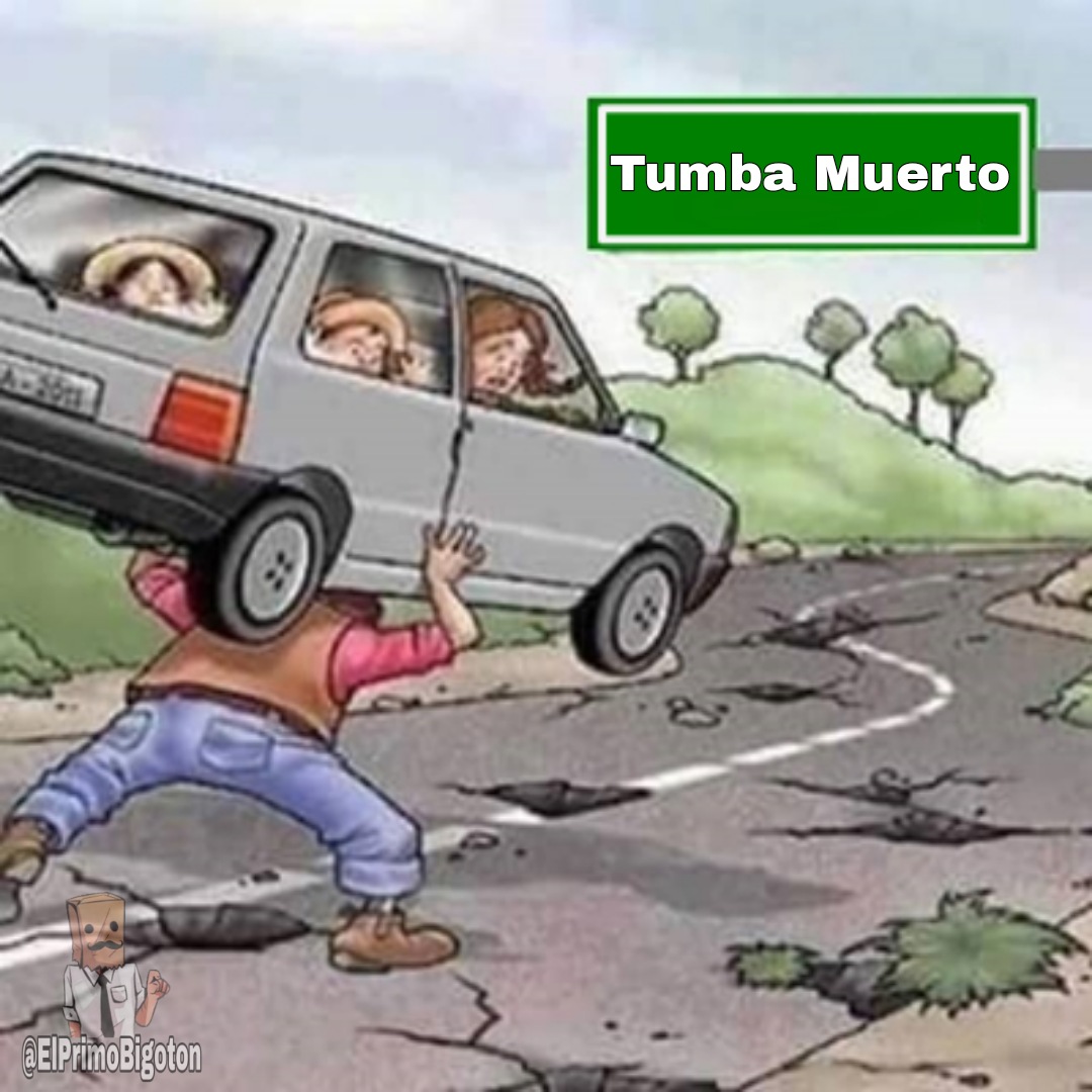 Mientras tanto la Tumba muerto...