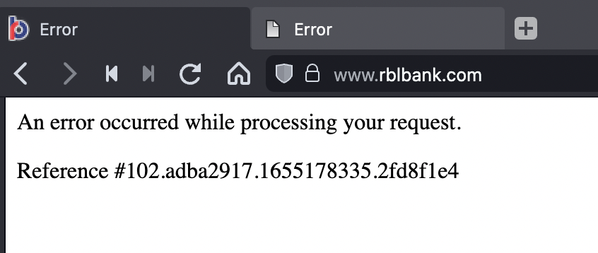 GoanIdle's tweet photo. RBL Bank announces new CEO and a day later the @rblbank website is down? https://t.co/ZWCJtD3FsN