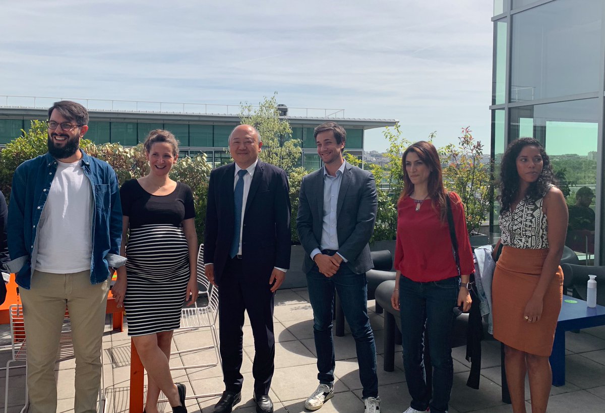 🌐 Visite avec <a href="/Pierr_Person/">Pierre PERSON</a> de <a href="/dfnsHQ/">Dfns</a>, entreprise spécialisée dans la sécurisation des crypto-actifs et installée à #Paris13. Une société innovante et tournée vers un secteur d’avenir, à l’image de notre arrondissement !