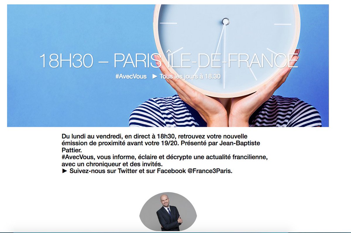 Le 16 juin, sur @France3tv, dans le cadre "Le 18h30" @JbPattier, recevra la psychiatre Agnès Guérin, la présidente <a href="/Unafam/">Unafam</a> Marie-Jeanne Richard et Gurvan Queffelec, IDE @GH_PaulGuiraud Le thème du jour : "La psychiatrie : difficultés, pistes et solutions". france3-regions.francetvinfo.fr/paris-ile-de-f…