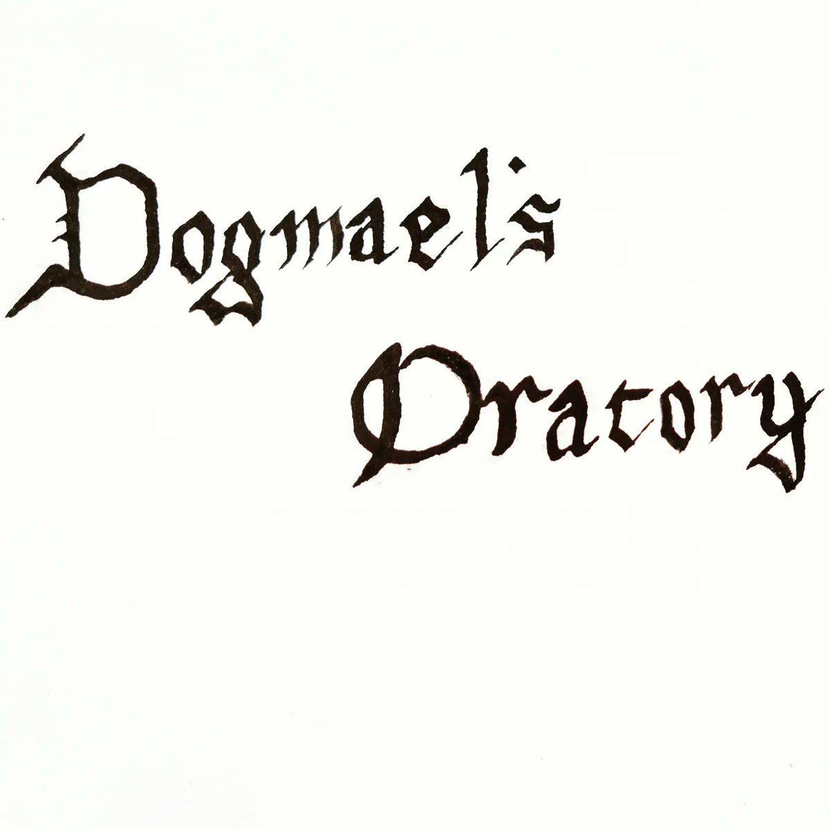 AlexanderVelky's tweet photo. Happy #StDogmaelsDay to all who observe it!

In veneration of @Landskeria's national day and our patron, I'm posting a #poem I wrote in 2018. I was going to hand-write the whole thing, but it took me 20 minutes to do this title, so I think that's sufficiently venerative... https://t.co/cL1ToEbFEK