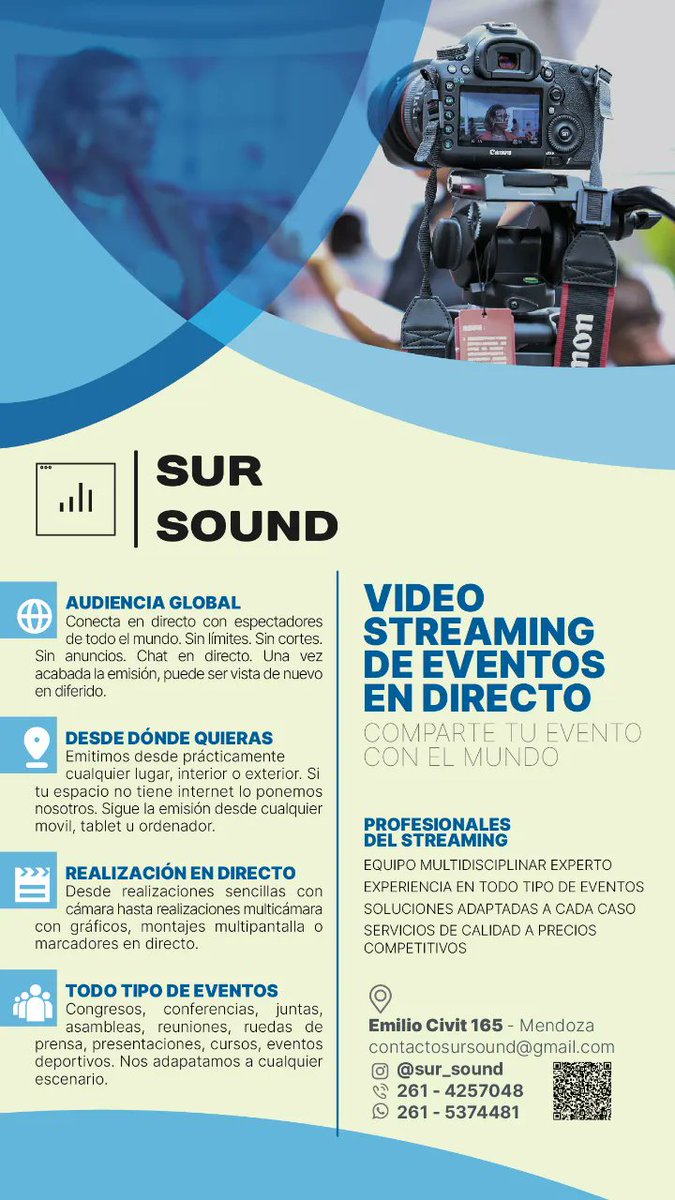 GEC5A's tweet photo. #streaming #streamingmendoza
#pioneros #Mendoza #Argentina #congresos #empresas #Live https://t.co/cj6MBYThWo