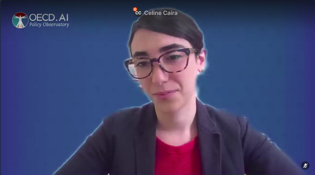 Lawyers Hub (@lawyershubhq) on Twitter photo <a href="/CelineCaira/">Celine Caira</a> of <a href="/OECD/">OECD ➡️ Better Policies for Better Lives</a> #AI
'Having a principle-based approach has been key in guiding national strategies.
There are some trends that the <a href="/OECD/">OECD ➡️ Better Policies for Better Lives</a> Policy Observatory has noticed over the years.'
oecd.ai/en/
#AIAct #AIPolicy #AI #AfricaLawTech #AfricaLawTechParis <a href="/CelineCaira/">Celine Caira</a> of <a href="/OECD/">OECD ➡️ Better Policies for Better Lives</a> #AI
'Having a principle-based approach has been key in guiding national strategies.
There are some trends that the <a href="/OECD/">OECD ➡️ Better Policies for Better Lives</a> Policy Observatory has noticed over the years.'
oecd.ai/en/
#AIAct #AIPolicy #AI #AfricaLawTech #AfricaLawTechParis