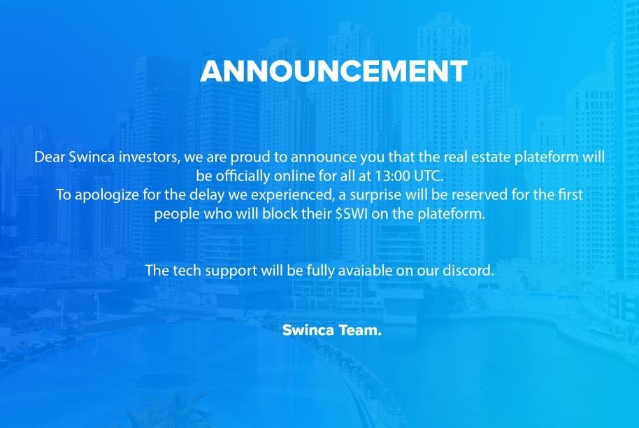 Hi all, good news about the plateform ... it's coming today ! 👌