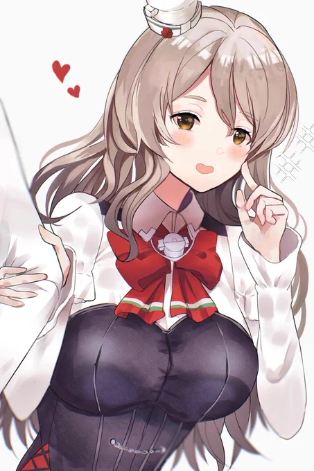 もっと付き合ってくださいよぉ〜?🍷
#艦これ 