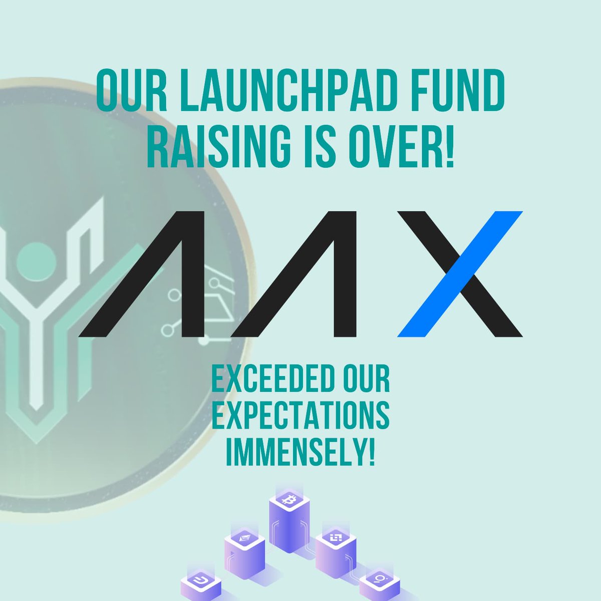 YUCJOFFICIAL's tweet photo. Our @aaxexchange launchpad pre-ICO raise is over! This has really exceeded our expectations, and we thank you for your support! 

The ICO official date is 18/06/2022 - 12PM HKT! 🚀🤝 

#blockchain #cryptocurrency #aaxexchange #yucoin #yushitech #ico https://t.co/aNHYvnw1G2