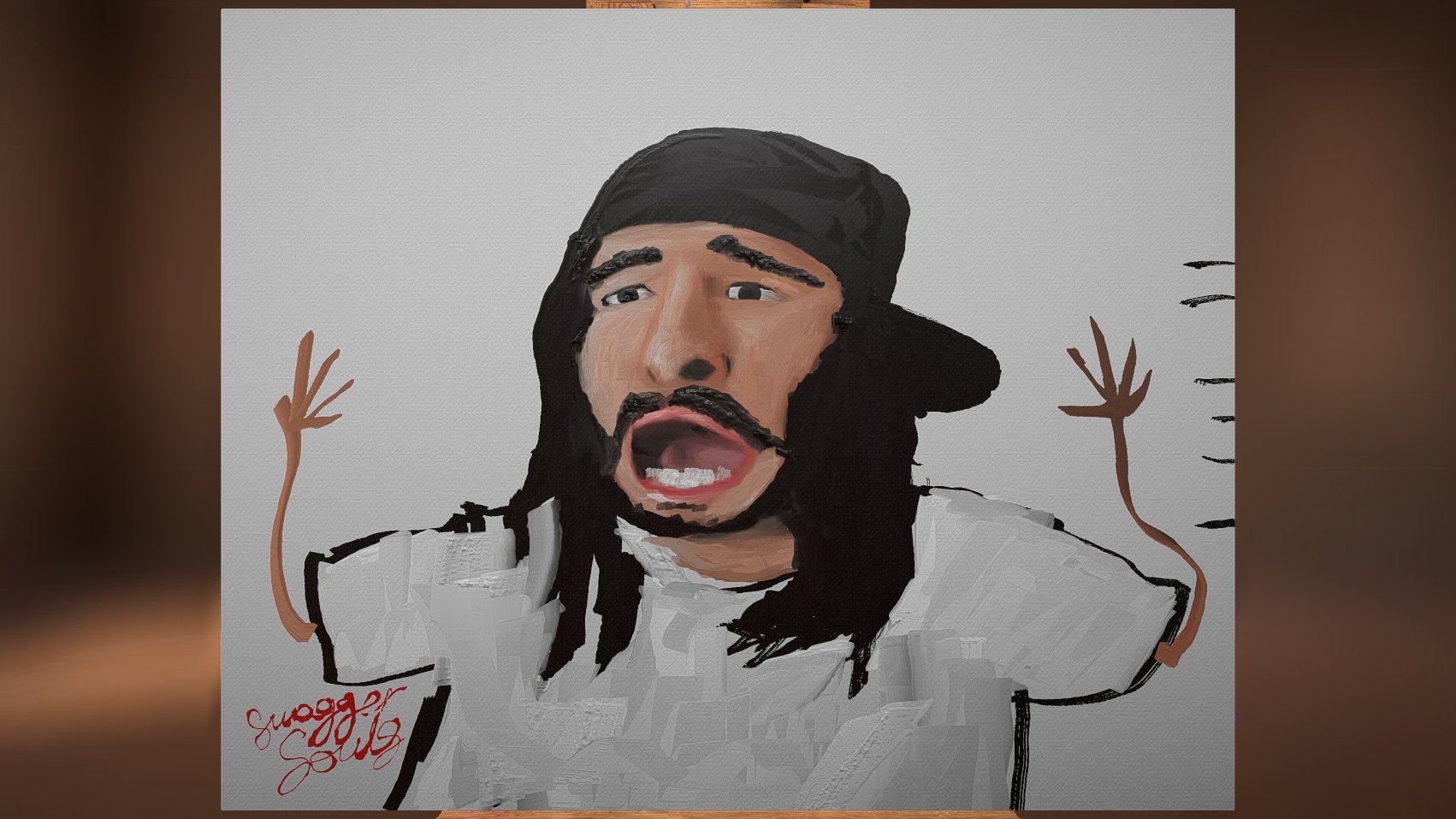 SwaggerSouls on Twitter: &ldquo;Painted some legends in VR, can you guess who