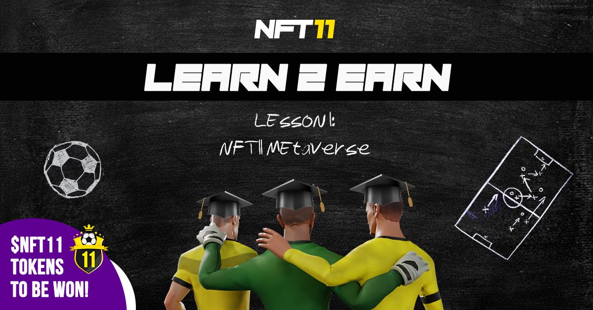 NFT11_Official's tweet photo. 🪙330$NFT11 TOKENS TO #GIVEAWAY!🪙

As the day of our booster pack opening &amp; Stadium (Scouting) beta draws closer, it is time to test the community on how well you know NFT11!

Participate in our gleam, ace the quiz &amp; you could be one of the lucky winners!
https://t.co/0rBpt0c20p https://t.co/MDNLgDNiUr