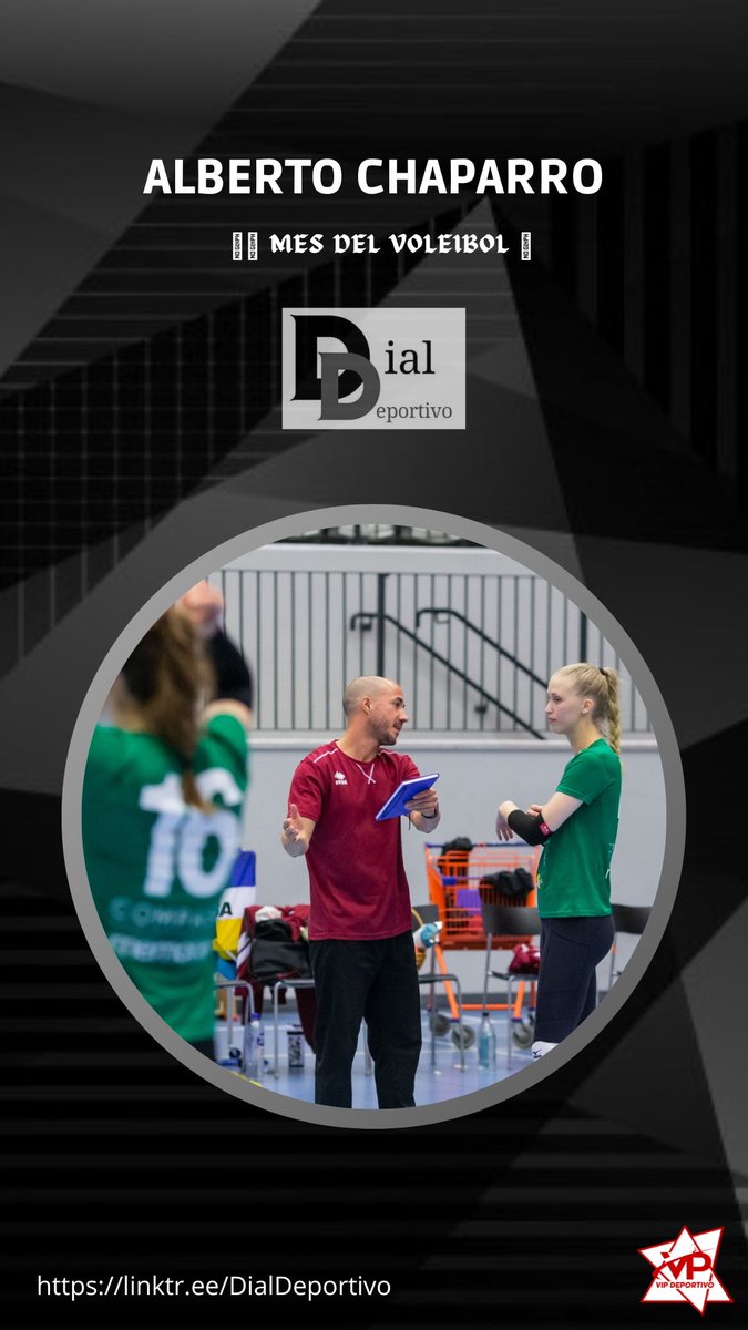🗓 ¡¡Hoy a las 18:30 vuelve Dial Deportivo!!

🏐🇪🇸 Continuamos el mes del voleibol, y traemos a Alberto Chaparro (<a href="/ChaparroESP/">Alberto Chaparro</a>), entrenador internacional español.

🎙 Os esperamos a todxs en #DialDeportivo112.