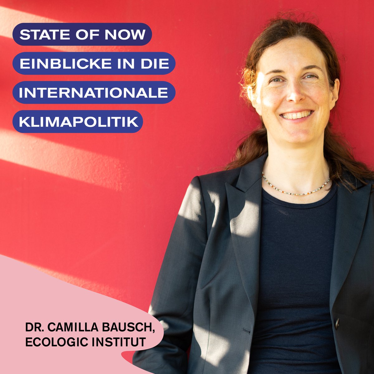 Carbonale_'s tweet photo. Dr. @BauschCamilla von @EcologicBerlin spricht auf dem #CARBONALE Festival am 2. Juli 2022 รผber den #StateOfNow und gibt Einblicke in die internationale #Klimapolitik.
Tickets sichern unter ๐ https://t.co/ejxWkBm7T3
#Klimakultur #Klimawandel #ClimateCrisis #Klimakatastrophe https://t.co/CkyjDt0cUl