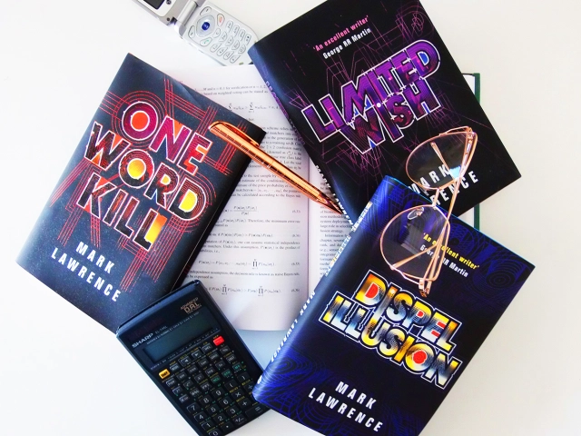 Mark__Lawrence's tweet photo. If the recent injection of Stranger Things has left you craving more 80s teens D&amp;D weirdness... 

...you should try my Impossible Times trilogy! https://t.co/mFKqdShtWP