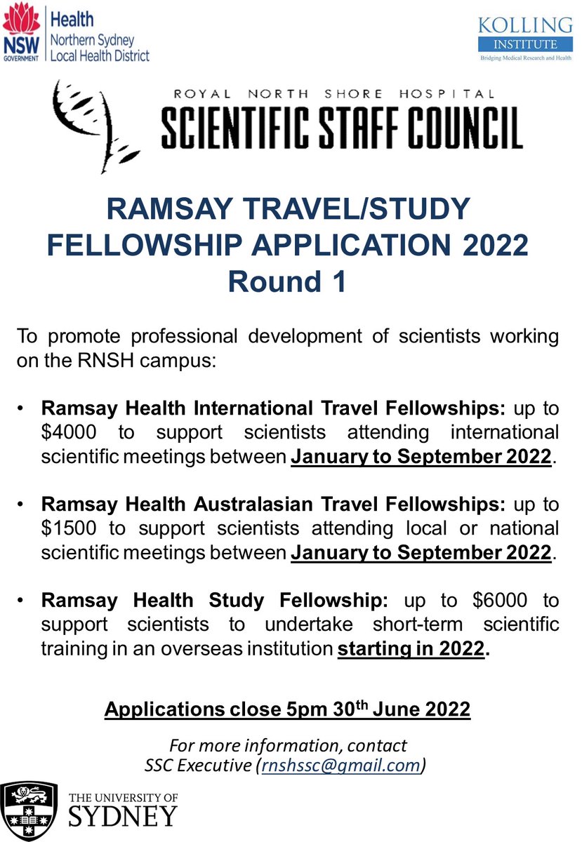 Scientific Staff Council RNSH tweet media