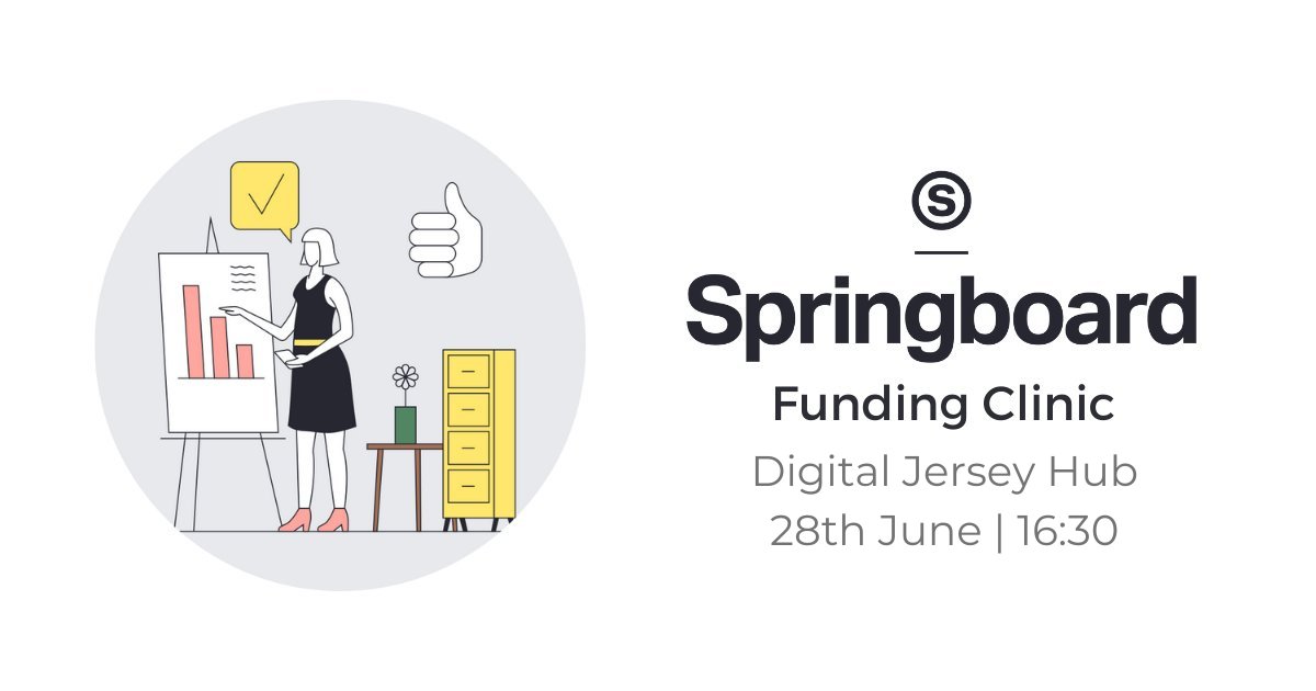 Looking to take your #digital business to the next level? 🚀 Do you have a great idea for a new digital business? 🌟 To discuss your business plan &amp; learn about routes to investment, join us at DJ Hub on June 28th at 16:30pm. To book email victoria.eastwood@digital.je