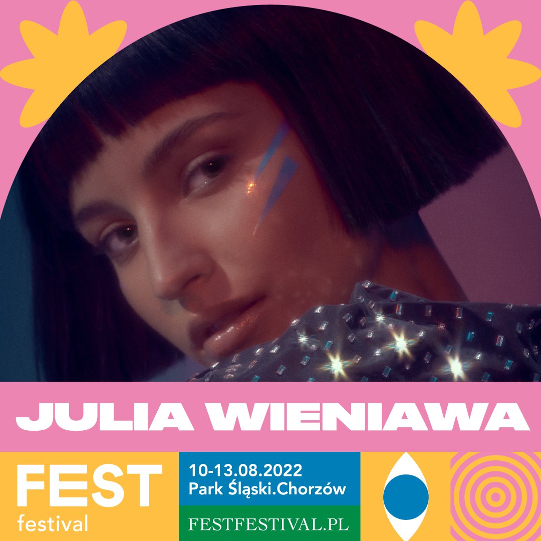FESTFestivalpl's tweet photo. Julia Wieniawa dołącza do line-upu #FESTFestival2022 https://t.co/Mlguiwz5Ux