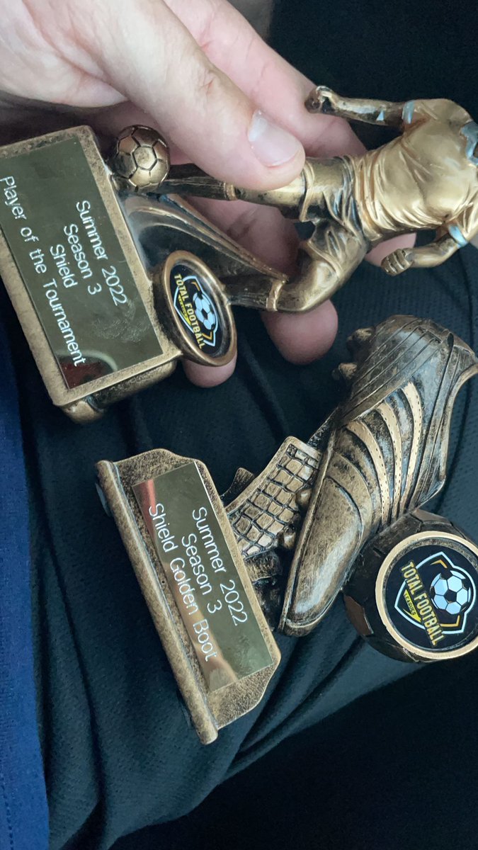 LMadrid7s's tweet photo. CHAMPIONS Madrid have now won all cups Comps available with the help of two young lads Harrison and David after having some big injuries and players unavailable History repeats itself after scraping through the group then turning it on in the finals
Golden Boot&amp;POTT @aidendenton https://t.co/7hqBcOtO35
