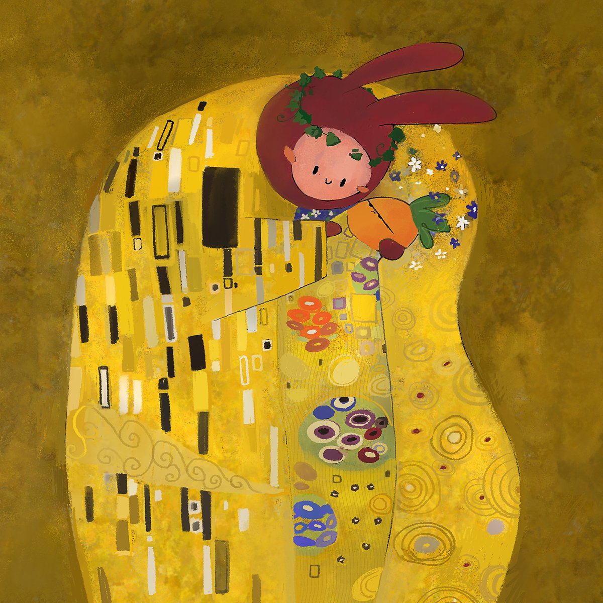 Hupsi, letztens zum "Weltjugendstiltag" gemalt und dann gar nicht getwittert. #kuriosefeiertage #kleineKunstklasse