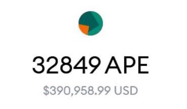 KingNFTz_'s tweet photo. 🎁 J’offre 20 ApeCoin (400$ aujourd’hui) dimanche à quelqu’un au hasard qui ❤️ like et  🔁 retweet ce tweet!
(il faut m’avoir follow pour que je puisse vous DM si vous gagnez !)

#Cryptos #NFTs #CONCOURS #EGLDGiveaway #Giveaway #Binance #ETH #BitcoinButton #Bitcoin #APECOIN https://t.co/CV9yS142ds