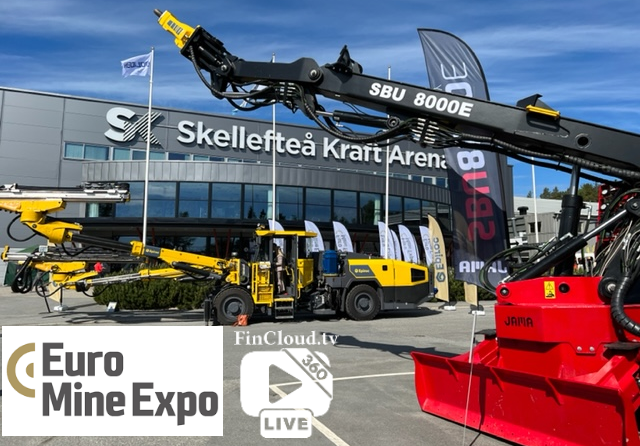 FinCloud_Ltd's tweet photo. Euro Mine Expo 2022
14-16 June, Skellefteå, Sweden
360° Remote Presence Solution 
Critical resources available any time on any place to help on installation, training, inspection and maintenance. @FinCloud_Ltd @EuroMineExpo #RemoteWork #security #360Live #5G #industry #safety https://t.co/EWR3mIGExA