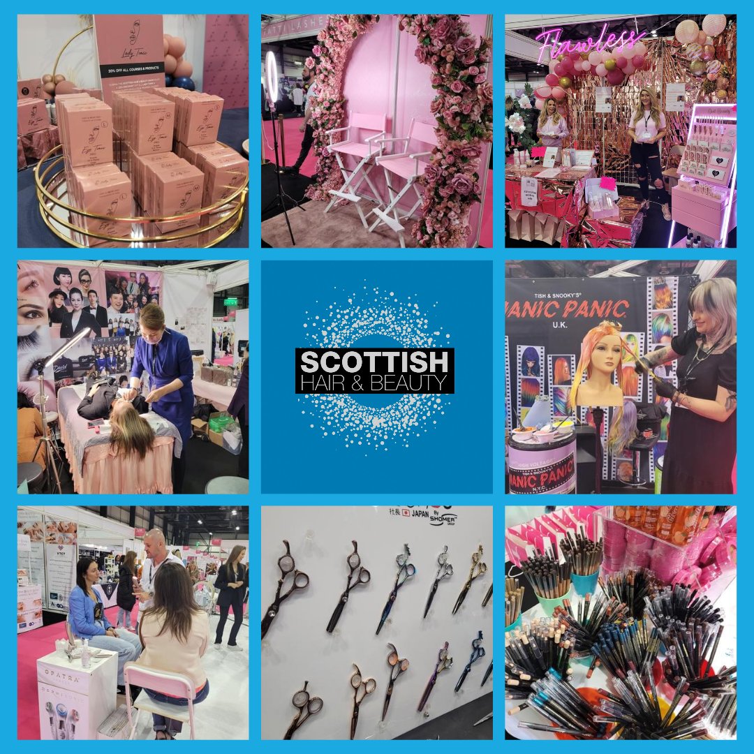Thank you to everyone who attended Scottish Hair and Beauty this weekend! We can't wait to see you again next year. Keep an eye on our page for all the updates! 💕