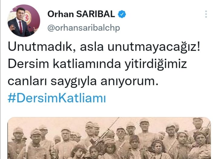 _erdeem_'s tweet photo. "Dersim katliamı" diyerek, Atatürk'ü katliam yapmakla itham eden bu kişi CHP'de vekillik yaparken, Tanju Özcan ihraç ediliyor.

CHP yolunu seçmiştir ve bu yol kesinlikle Atatürk'ün yolu değildir!

#YurtlardaYobazaYerYok #mansuryavaş https://t.co/6aaOpdeaW4