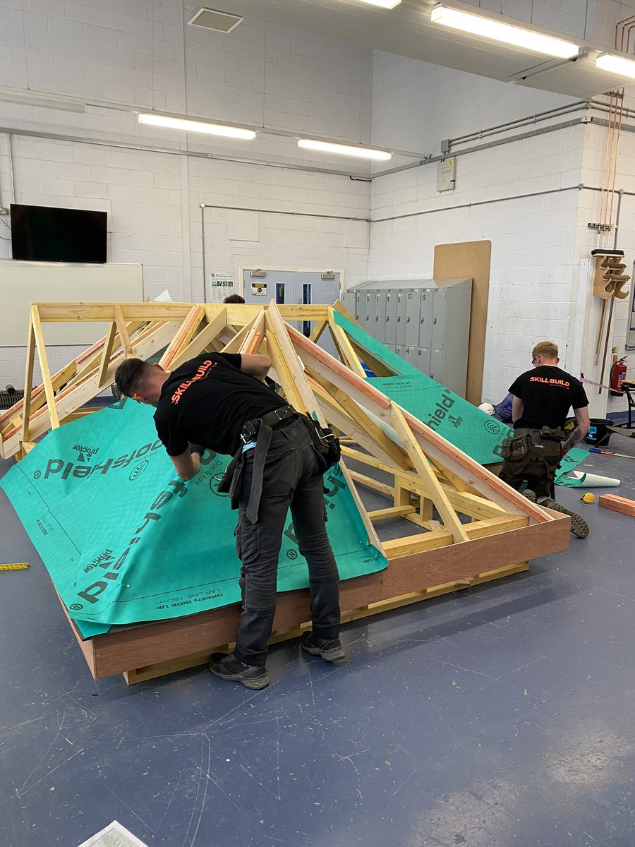 Good luck to the lads from South Lanarkshire College in the Skillbuild Regional Heat