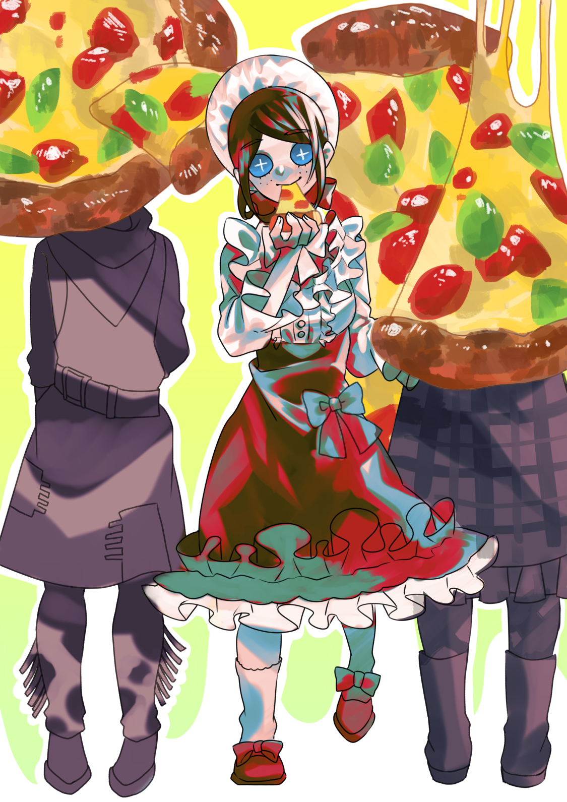 Kapapa 54日目 ピザ食べるよエマちゃん 第五人格イラスト 100日チャレンジ T Co Hjayjy4dcc Twitter