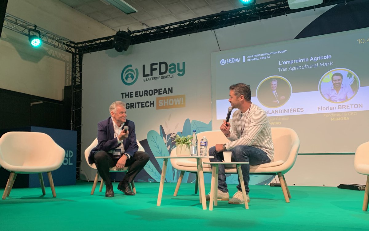 #LFDay2022 ➡️ <a href="/TBlandinieres/">Thierry Blandinières</a> DG <a href="/InVivoGroup/">InVivo</a> rappelle les actions en matière de #Digitalisation impulsées par <a href="/InVivoGroup/">InVivo</a> 
✅ Lancement de solutions #AgriTech <a href="/SMAG_SmartAgri/">SMAG 🖥️📱🚜🌽🌾🐄🍇</a> <a href="/Fermes_LEADER/">Fermes LEADER 📲🌾🌳🍇🐮💻💡👨🏼‍🌾</a> et @beApi_Coop 
✅ Création d’une digital factory et <a href="/AladinFarm/">aladin.farm</a>