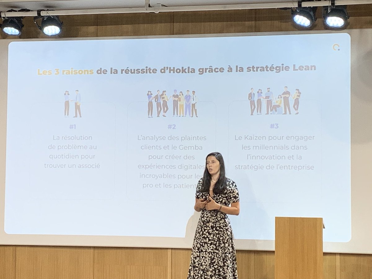 Les 3 points clés de la réussite de  <a href="/Hokla_m33/">Hokla</a> avec le #Lean
#ProblemSolving #Gemba #Kaizen

#LS2022 #LeanSummit <a href="/INST_LEANFRANCE/">INSTITUT LEAN FRANCE</a>