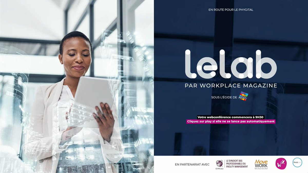 [WEBINAR] L’environnement de travail en route pour le phygital par @arseg <a href="/Sypemi_FM/">SYPEMI : les professionnels du FM</a> et <a href="/WorkplaceMag/">Workplace Magazine</a> : il faut intégrer une continuité via l'outil digital qui devient un interface porteur de l'image de l'entreprise et permet de se rapprocher des collaborateurs
#digitalworkplace