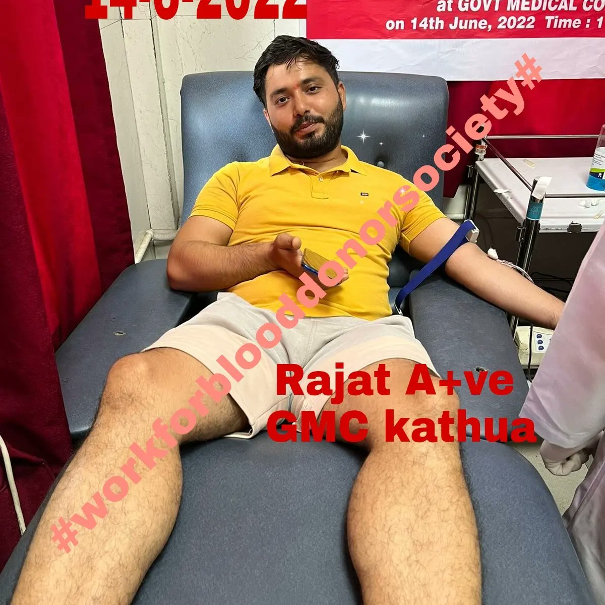 work for blood donation society Jammu and Kashmir tweet media