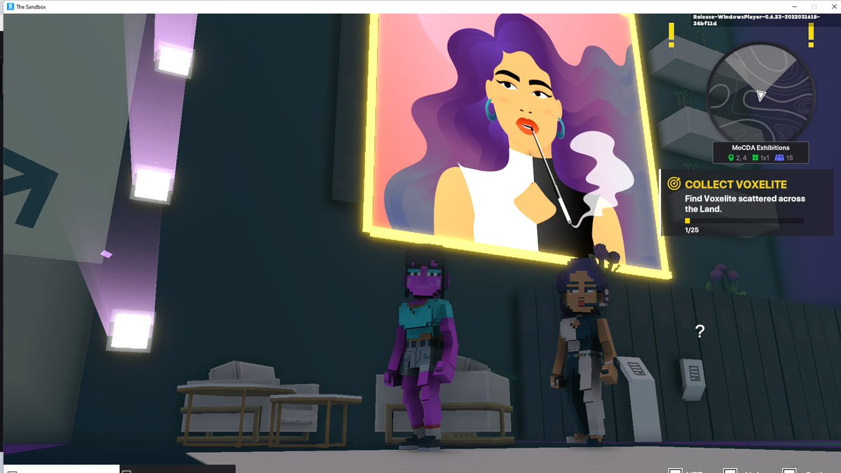 GaranMonika's tweet photo. @TheSandboxGame @MOCDA_ I just participated in the #TheSandbox weekly contest for a chance to win 200 mSAND! Here is my favorite piece from the exhibition, check out my screenshot below!
👇 https://t.co/algH8tOzWT