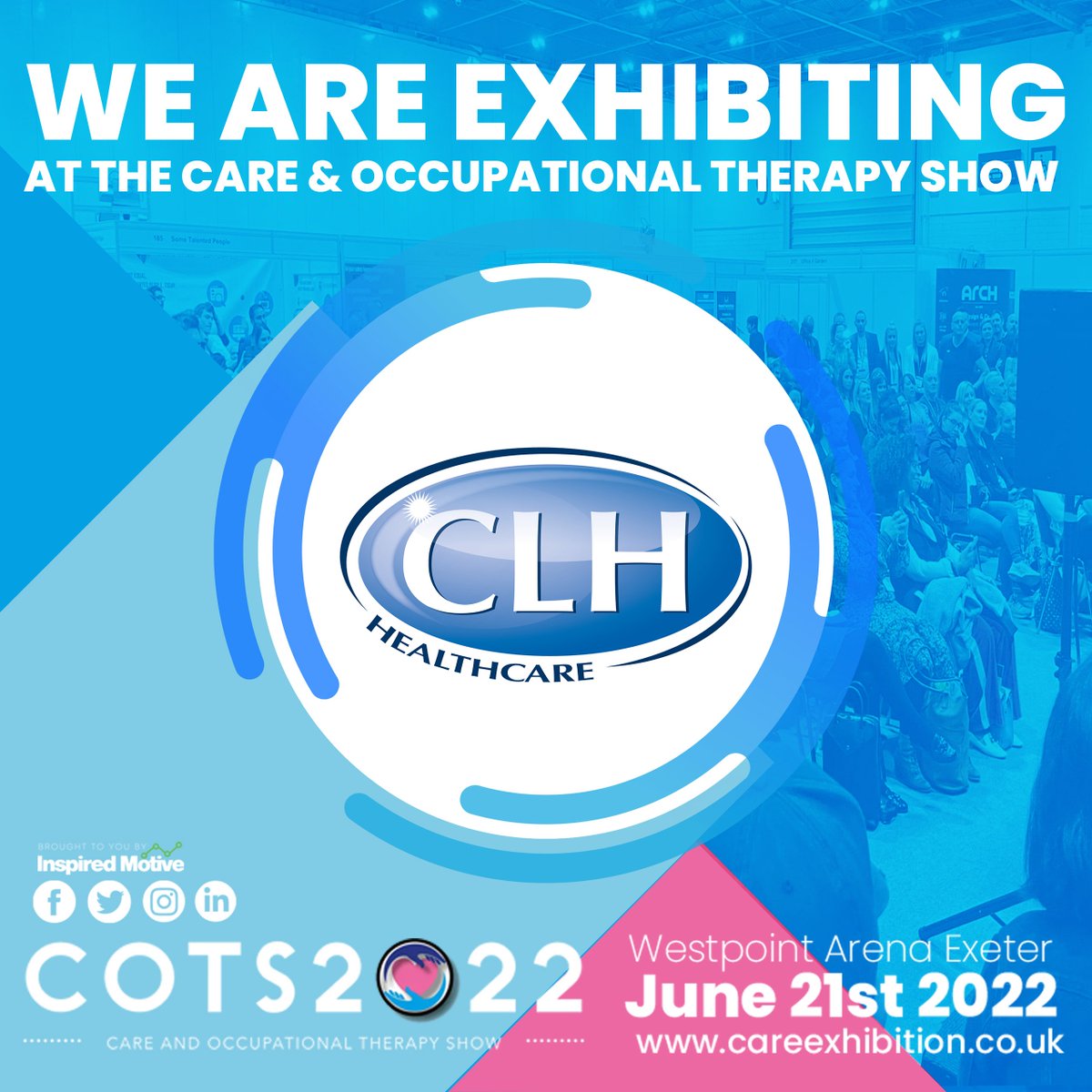 We are exhibiting at the Care &amp; Occupational Therapy show! We look forward to seeing you at stand number 6!

<a href="/CareExhibition/">Care & Occupational Therapy Show</a> #CommittedToCare