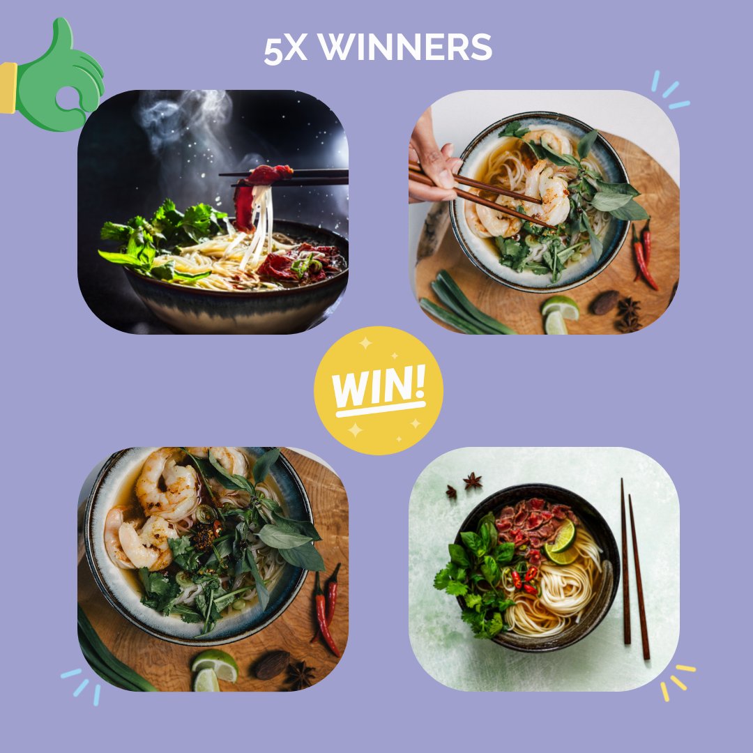 greenjinnapp's tweet photo. β¨#GIVEAWAYβ¨
5 chances to #win a Cooking Kit for 2
Each winner can choose between chicken, beef, prawn or veggie
To enter:
1. Like & RTπ
2. Follow @greenjinnapp & @phomouk
3. Tag a friend
Closes: 20/06 at 23:59. UK only
#win #contest #greenjinn #cookingkit #cooking https://t.co/82Wp16bmgC