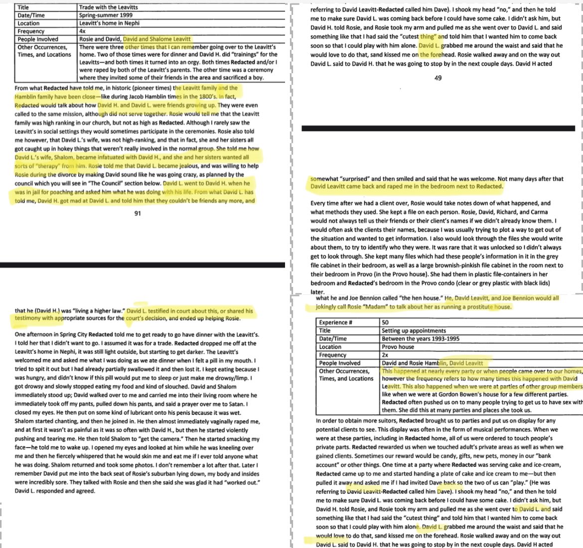 MirandaMKnight's tweet photo. I am in tears that @ksldesk @KUTV2News @fox13 @abc4utah &amp; @sltrib can’t publish or air #news as they are afraid of being sued by the https://t.co/p1msgm7AA4 family.    @UtahCoAttorneys David Leavitt is an alleged child rapist. No one would be cuddled by the media as he is. #utpol https://t.co/SMwHHVDD1L