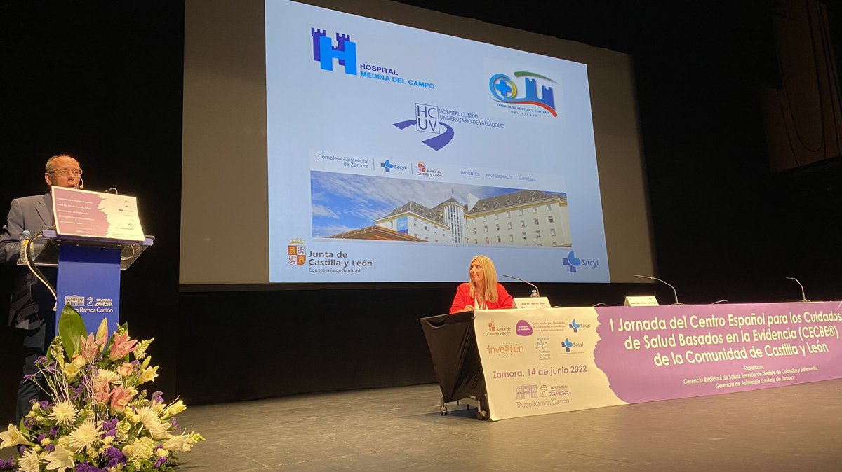 Seguimos en esta  #1CECBECastillayleon con José Castellanos González. Servicio de gestión de cuidados y enfermería. 
“Presente  y futuro de la enfermería basada en la evidencia en Castilla y León” <a href="/sacyl/">Sacyl</a>