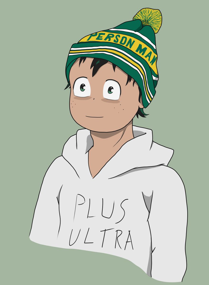 OctopusStraps's tweet image. So I saw that there's a TMBG Person Man hat, and, well, this happened.  #tmbg #BNHAfanart