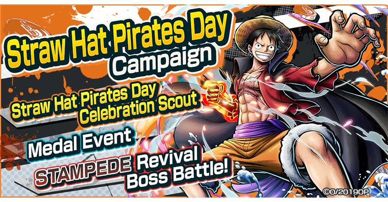 ONE PIECE Bounty Rush - Straw Hat Pirates Bounty Festival Two new