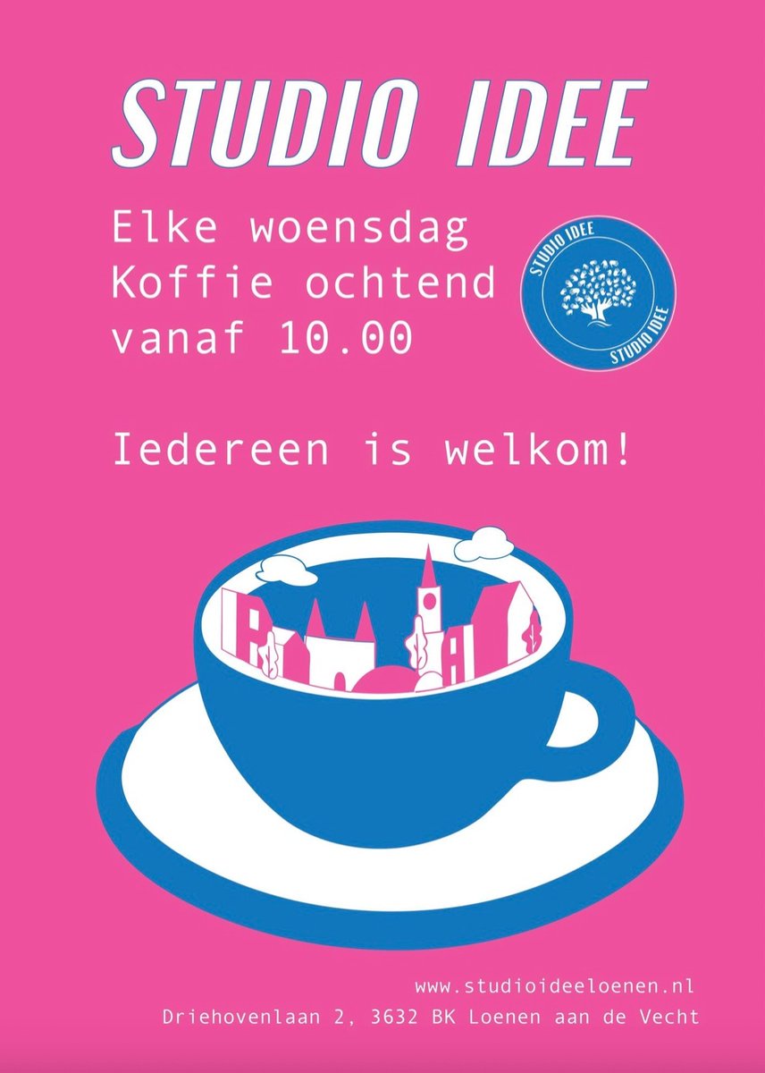 Voor alle inwoners van Loenen en omstreken: Wees van harte welkom op onze koffieochtend. Tot morgen in Studio Idee!

#koffieochtend #studioidee #stichtsevecht #loenen #koffiemomentje #koekjeerbij