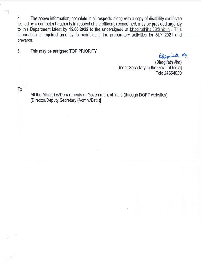 OM dt.11/05/2022

Reservation to PwDs in Promotion

#DisabilityTwitter #disabled