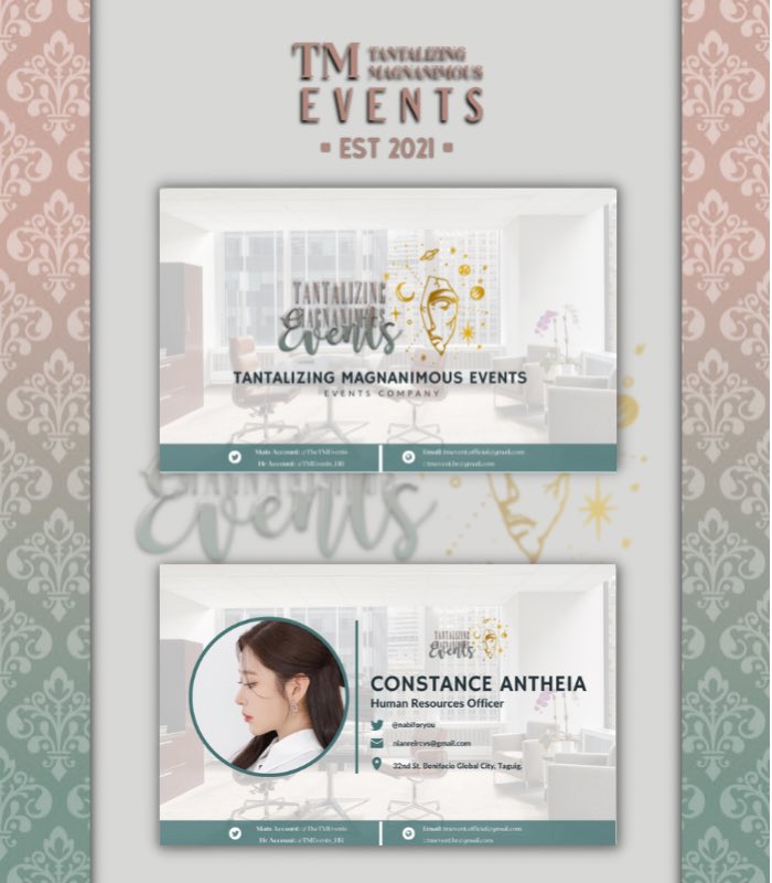 ㅤ

        AFFILIATED AT TM EVENTS
   
   Now ready to help you create your
 perfect event that could be treasured
                      for a lifetime.
⠀⠀⠀⠀⠀⠀
    #TreasuringMomentsAtTMEvents
⠀ ͏͏͏͏͏͏⠀ ⠀ ͏͏͏͏͏͏