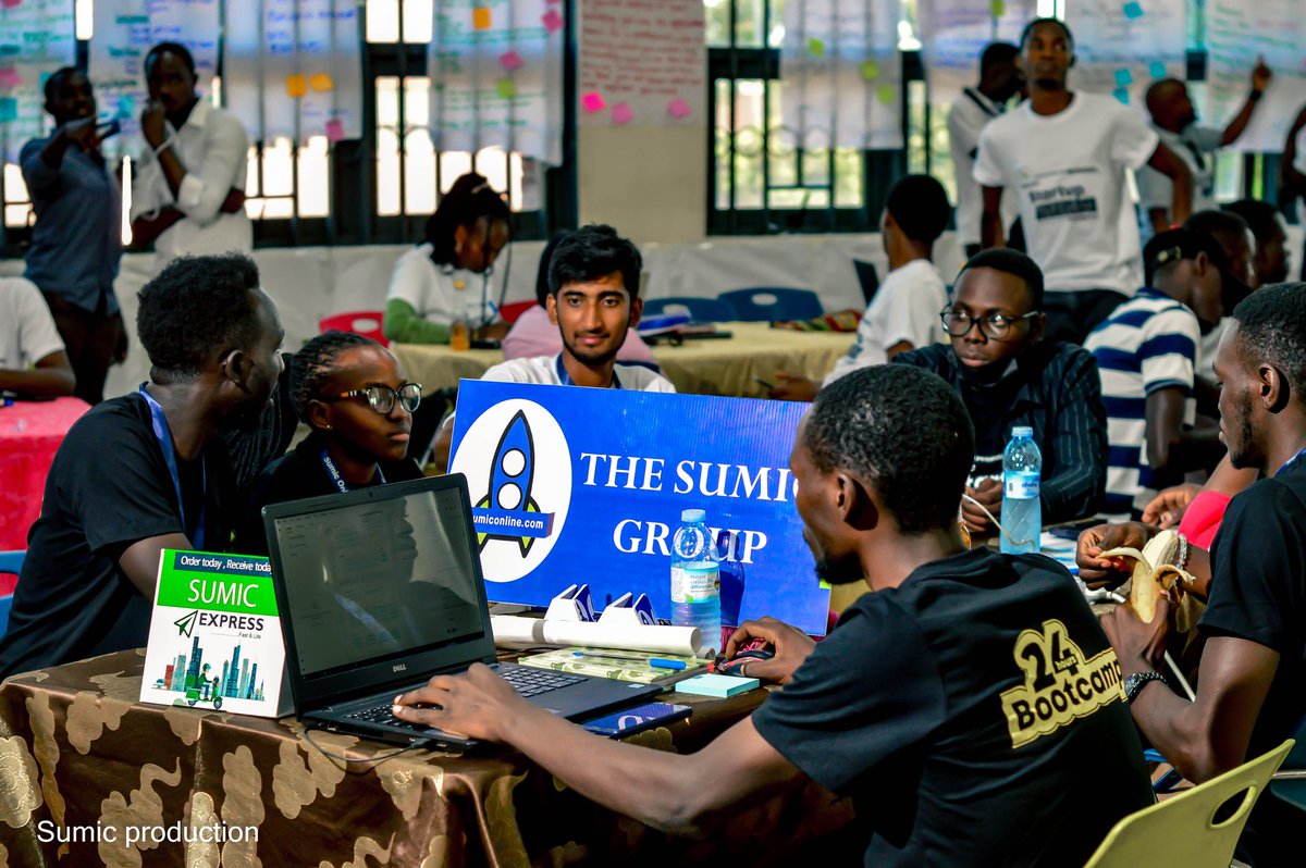 sumiconline's tweet photo. The Sumic Group During the Techstars Startup Weekend Kampala @MUBS_Entreship
#SWKampala https://t.co/4G9AgS1qYG