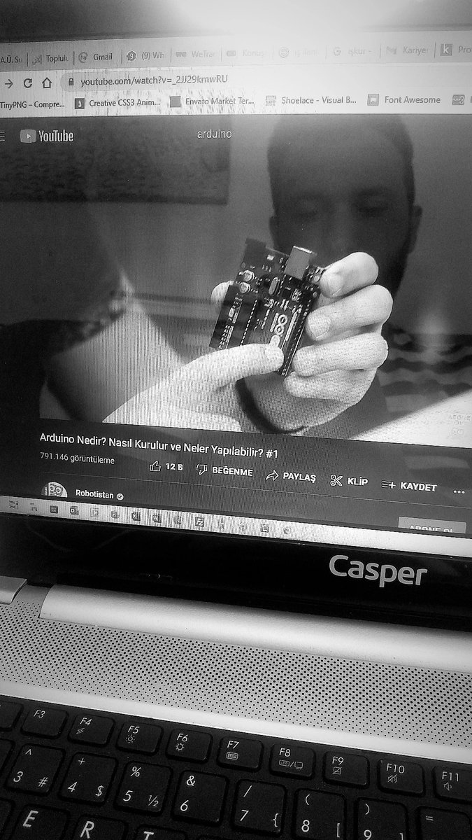Sabah iş görüşmesine gitmeden önce elektronik kartların mantığını inceliyorum. Yetkili senin ile kartlı sistemler yapabiliriz dedi. Donanımlı gitmek her zaman iyidir. #arduino