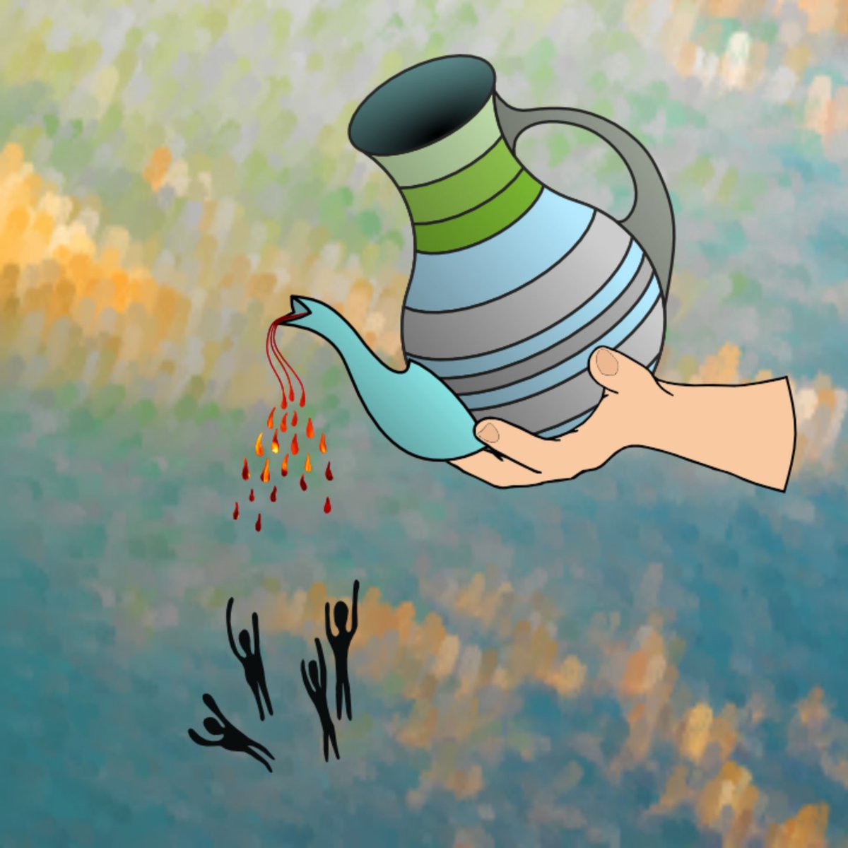 People acted contrary to the order of nature. And they were doomed to suffer. Until they pay for what they have done.

🙏Please support my art🙏

opensea.io/assets/matic/0… 

#nft #nftdrop #nftart #NFTCommunity 
<a href="/opensea/">OpenSea</a>