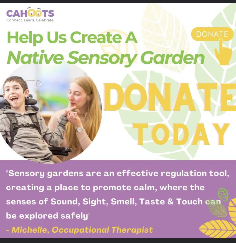 Support the Future of Cahoots with your EOFY Donation!! ✨ 
Before the end of the financial year and with your support, we're hoping to build a Native Sensory Garden. cahoots.org.au/donate/
#GardenersWorld #perth #donate #taxtime